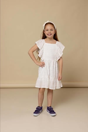 zomerjurk broderie wit
