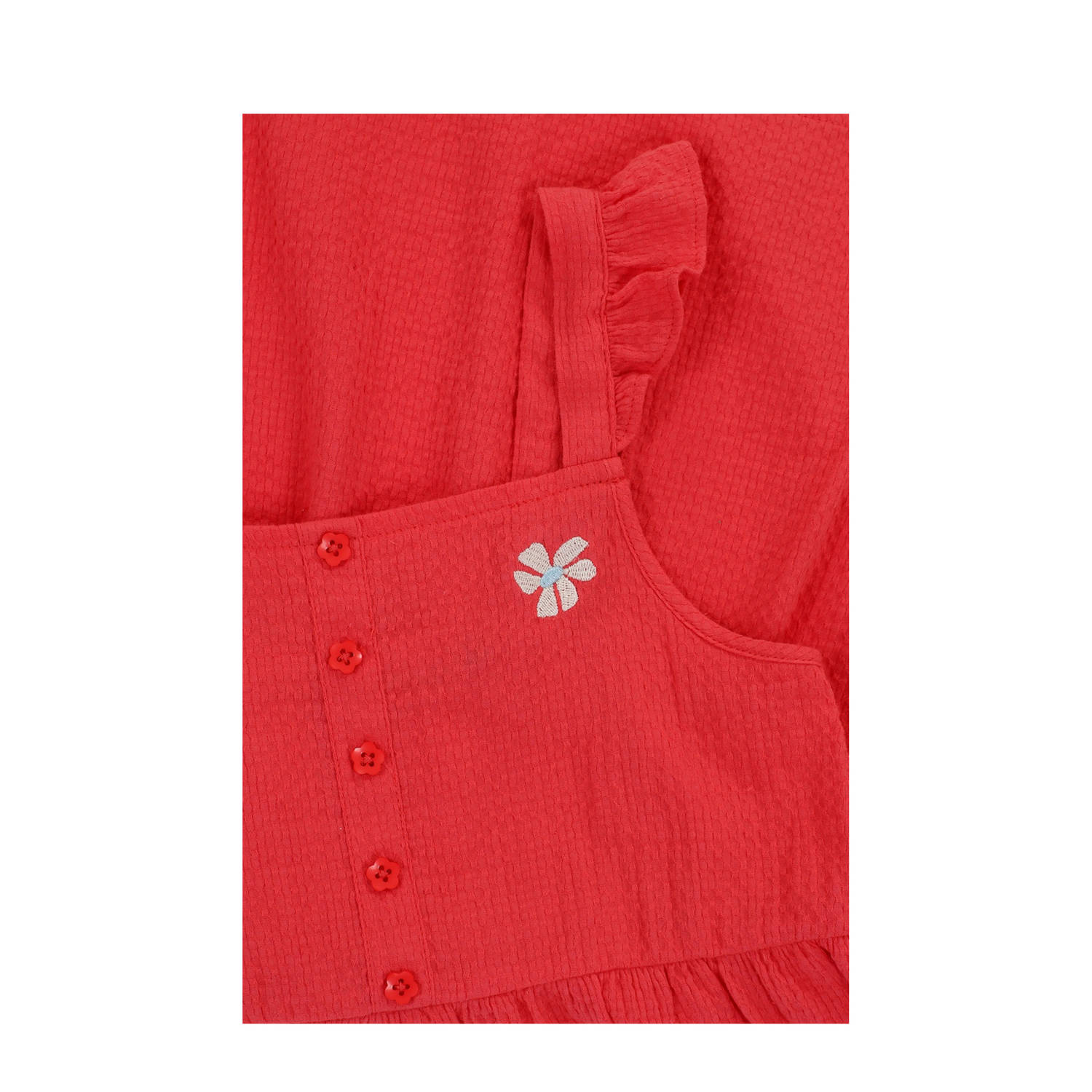 LOOXS little zomerjurk rood