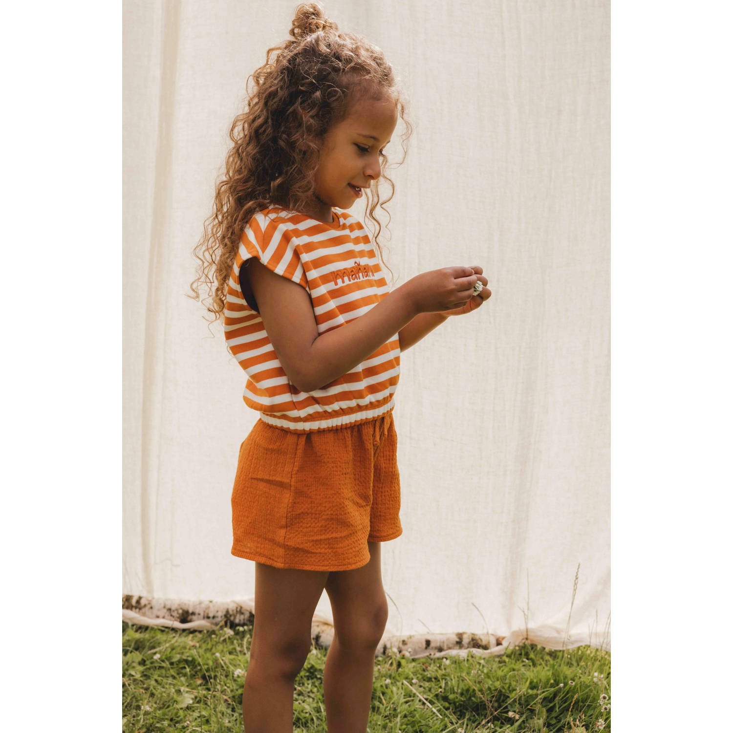 LOOXS little loose casual short oranje