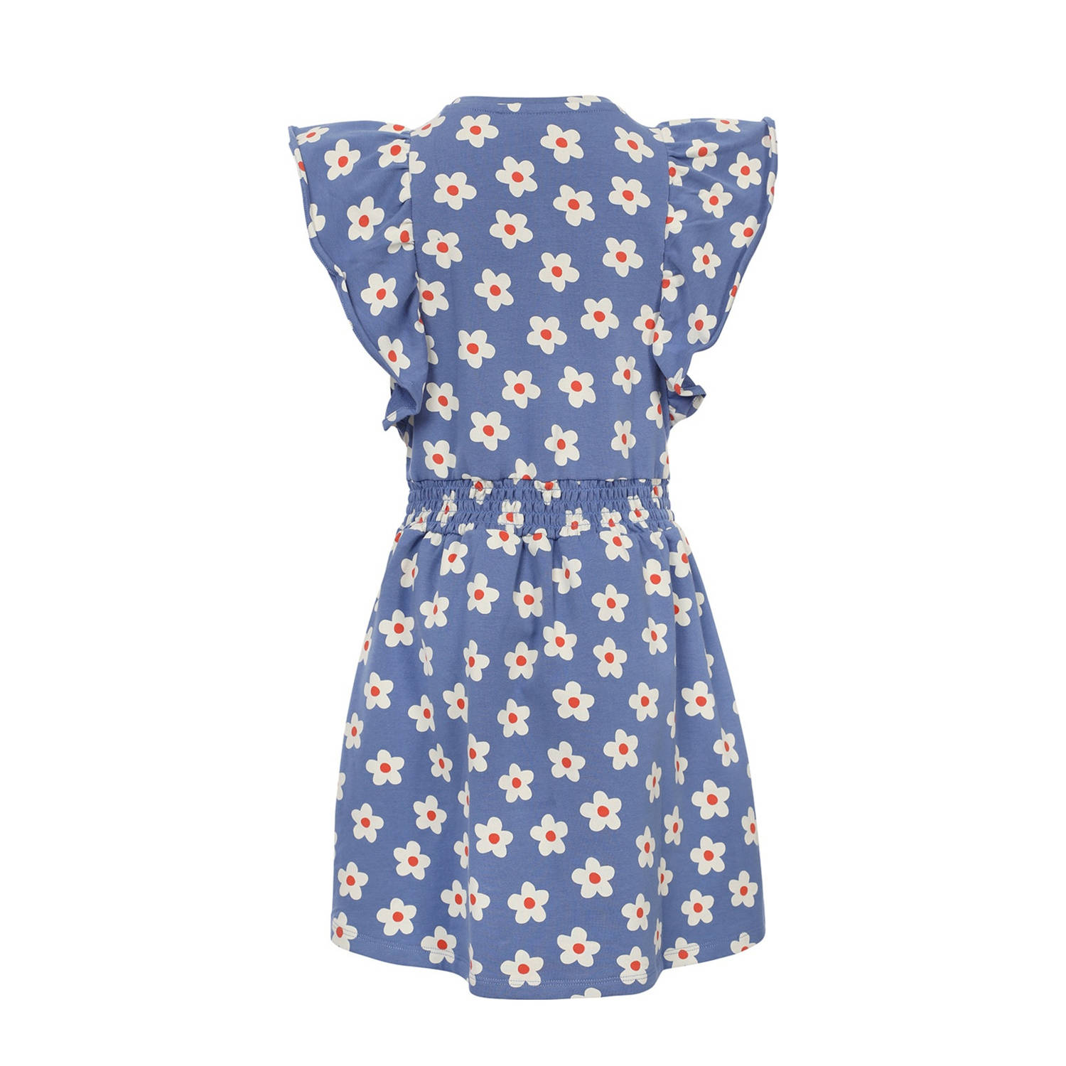 LOOXS little korte jurk blauw