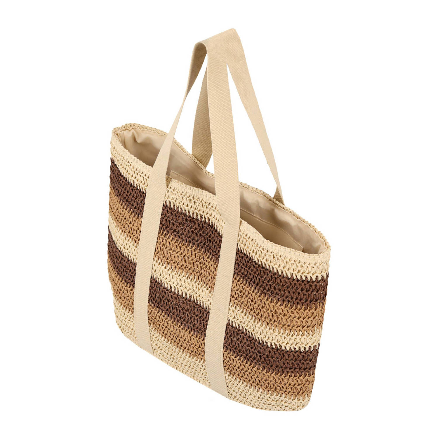 Sarlini strandtas naturel bruin