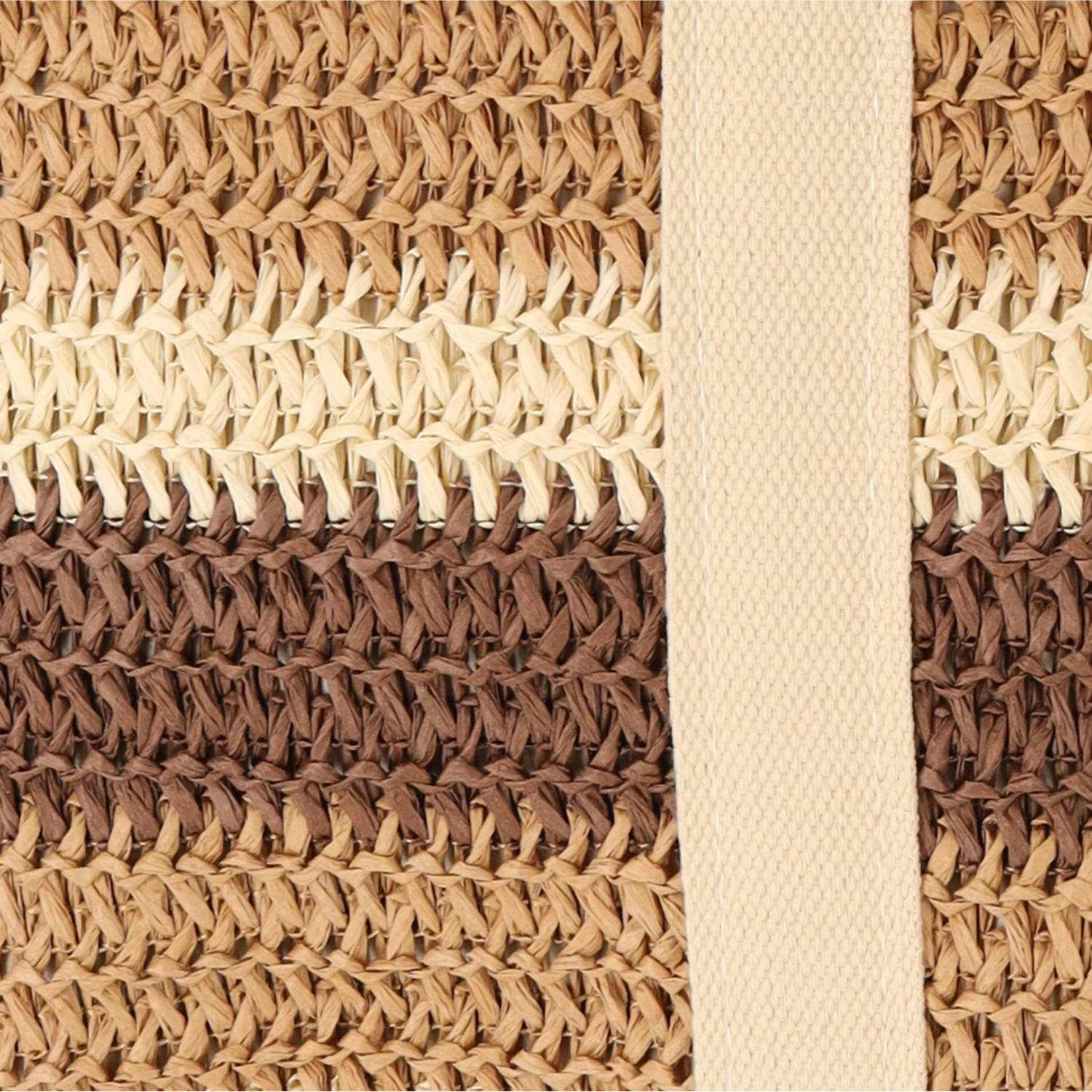 Sarlini strandtas naturel bruin