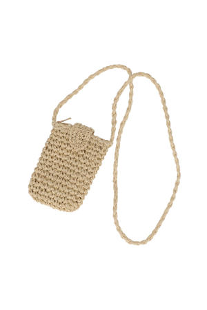  telefoontasje beige