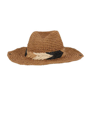 raffia cowboyhoed naturel