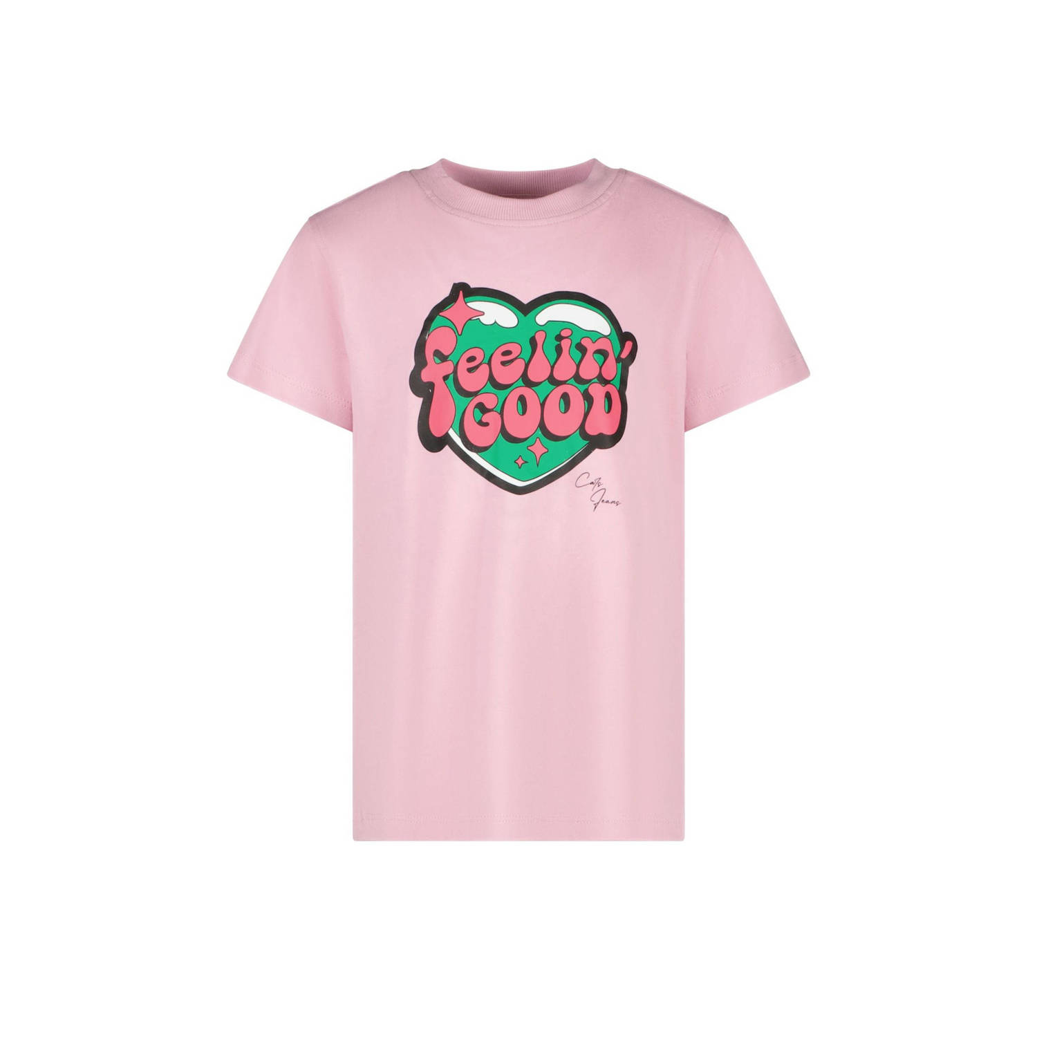 Cars T-shirt lichtroze