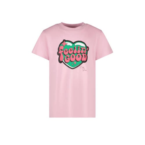 Cars T-shirt lichtroze afbeelding