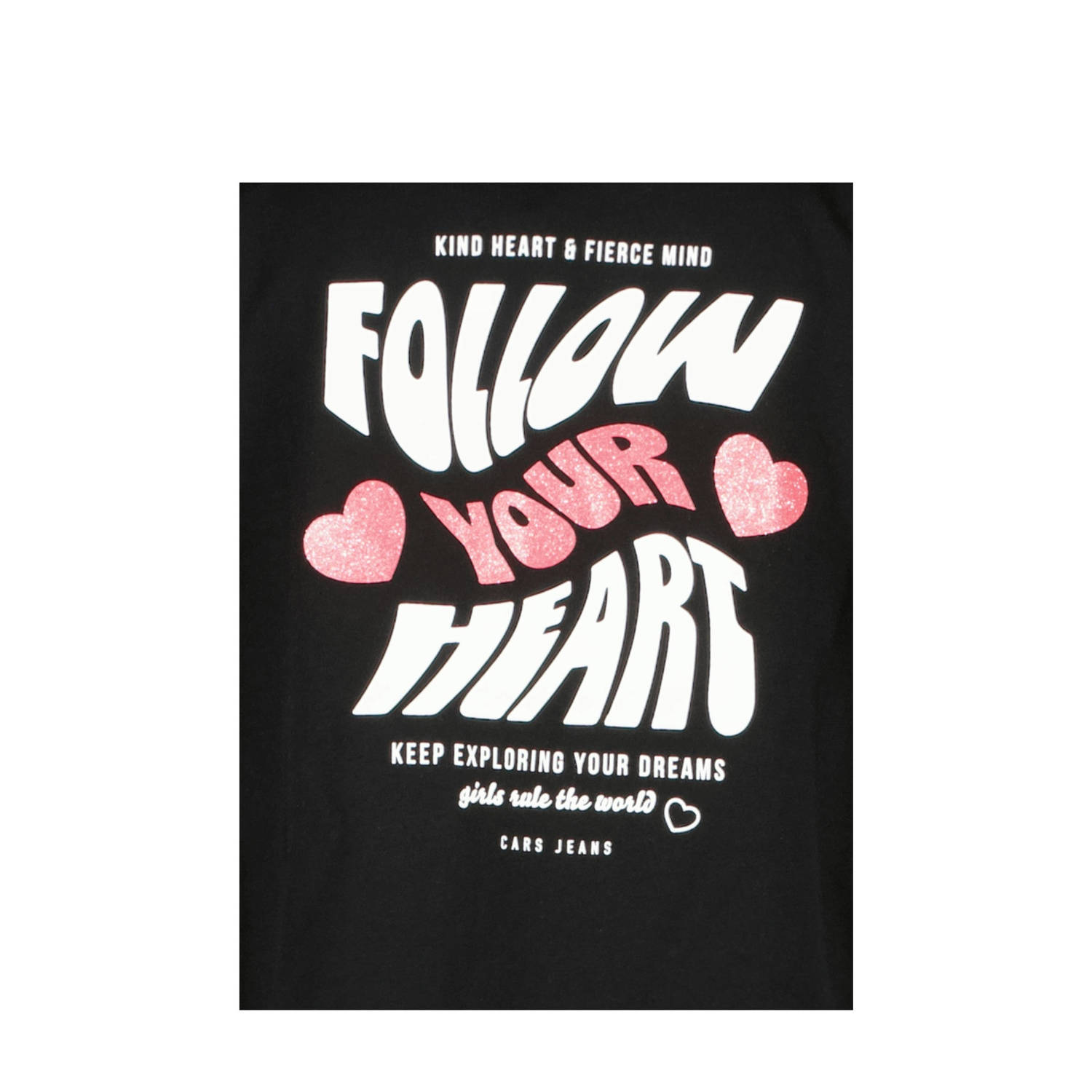 Cars T-shirt zwart