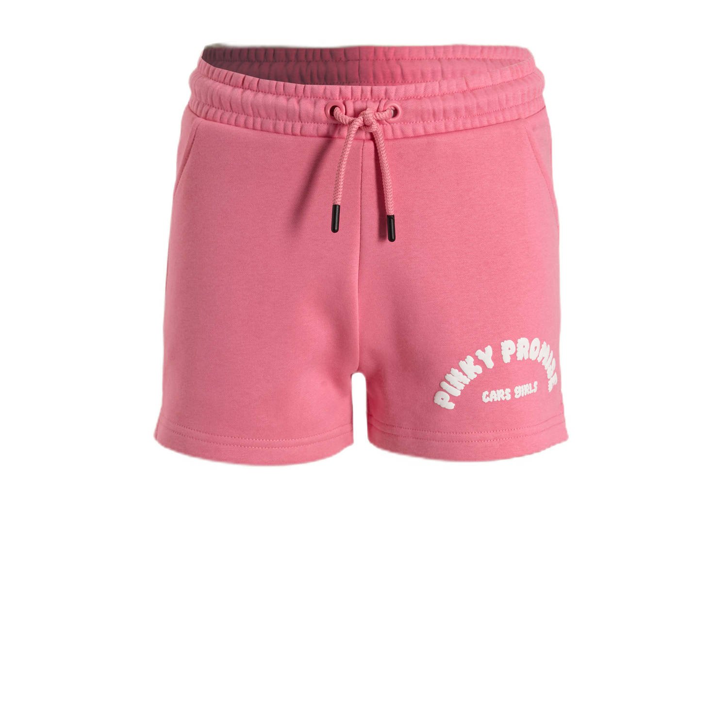 Cars sweatshort roze