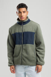 thumbnail: America Today fleecevest groen