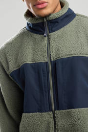 thumbnail: America Today fleecevest groen