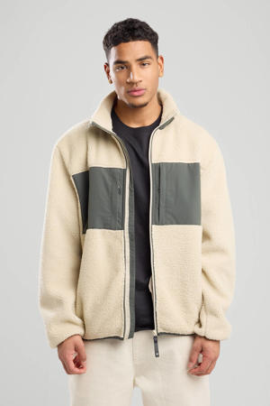 fleecevest ecru