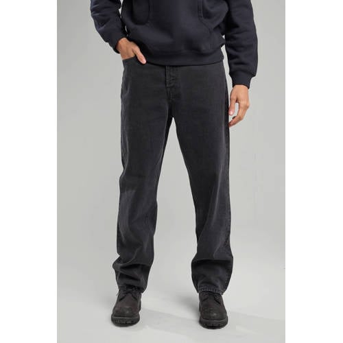 America Today Dallas loose fit jeans washed black afbeelding