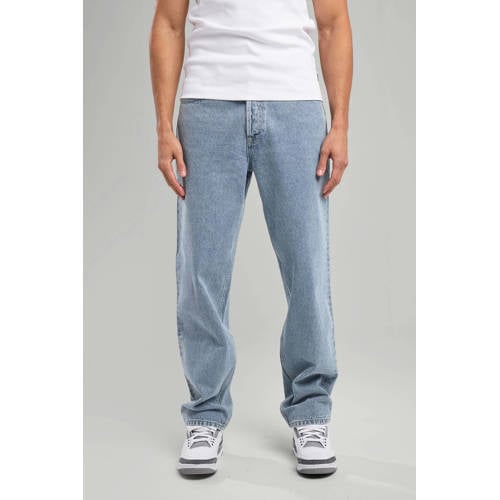 America Today Dallas loose fit jeans medium blue afbeelding