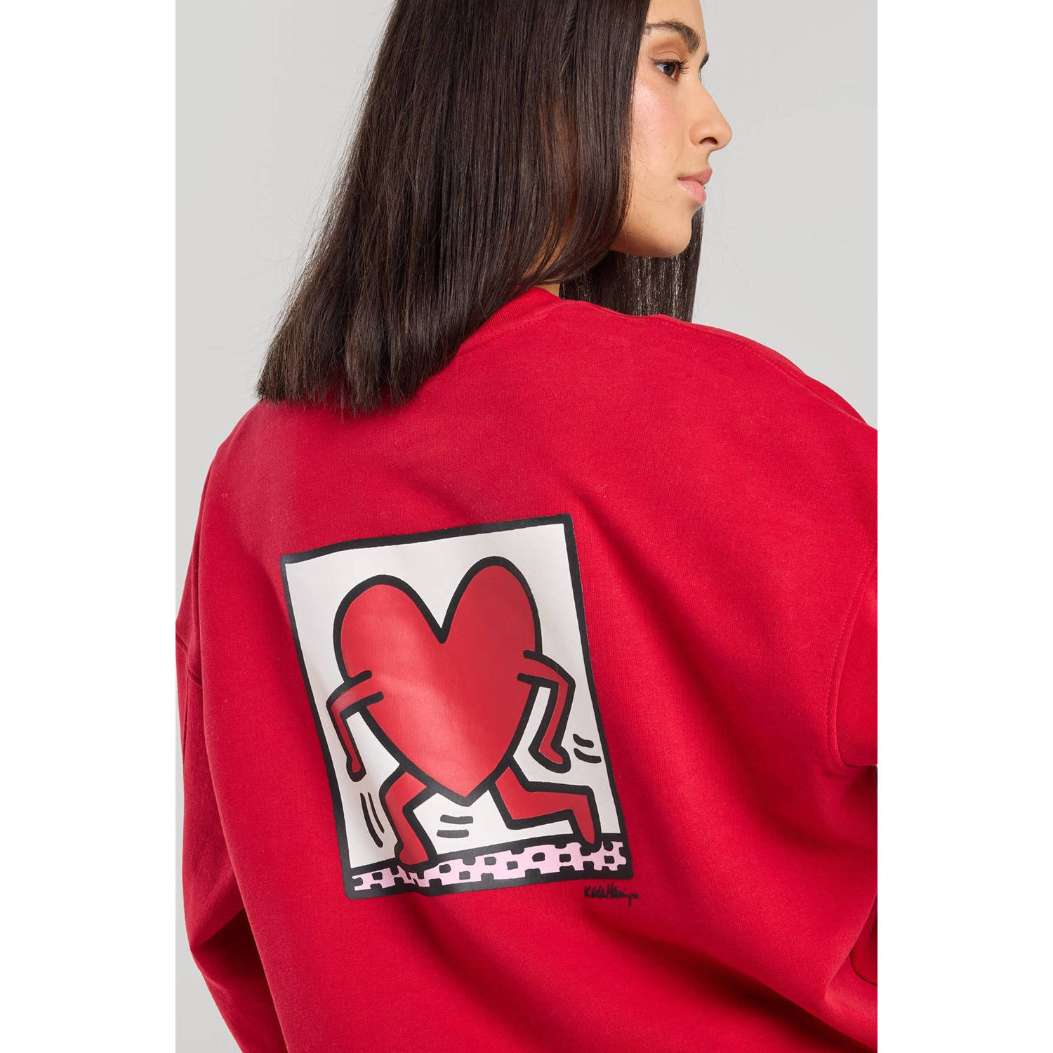 America Today sweater rood