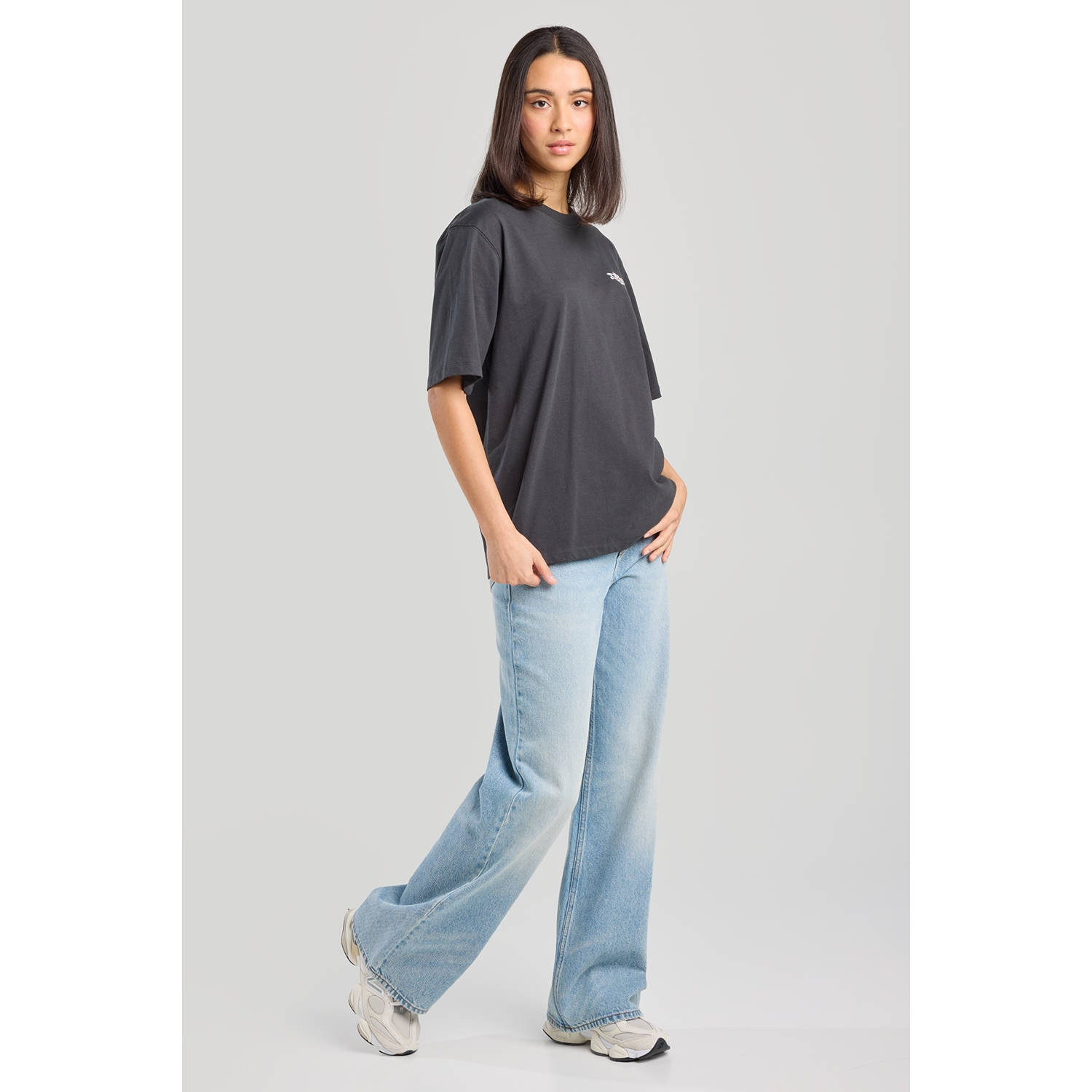 America Today T-shirt zwart