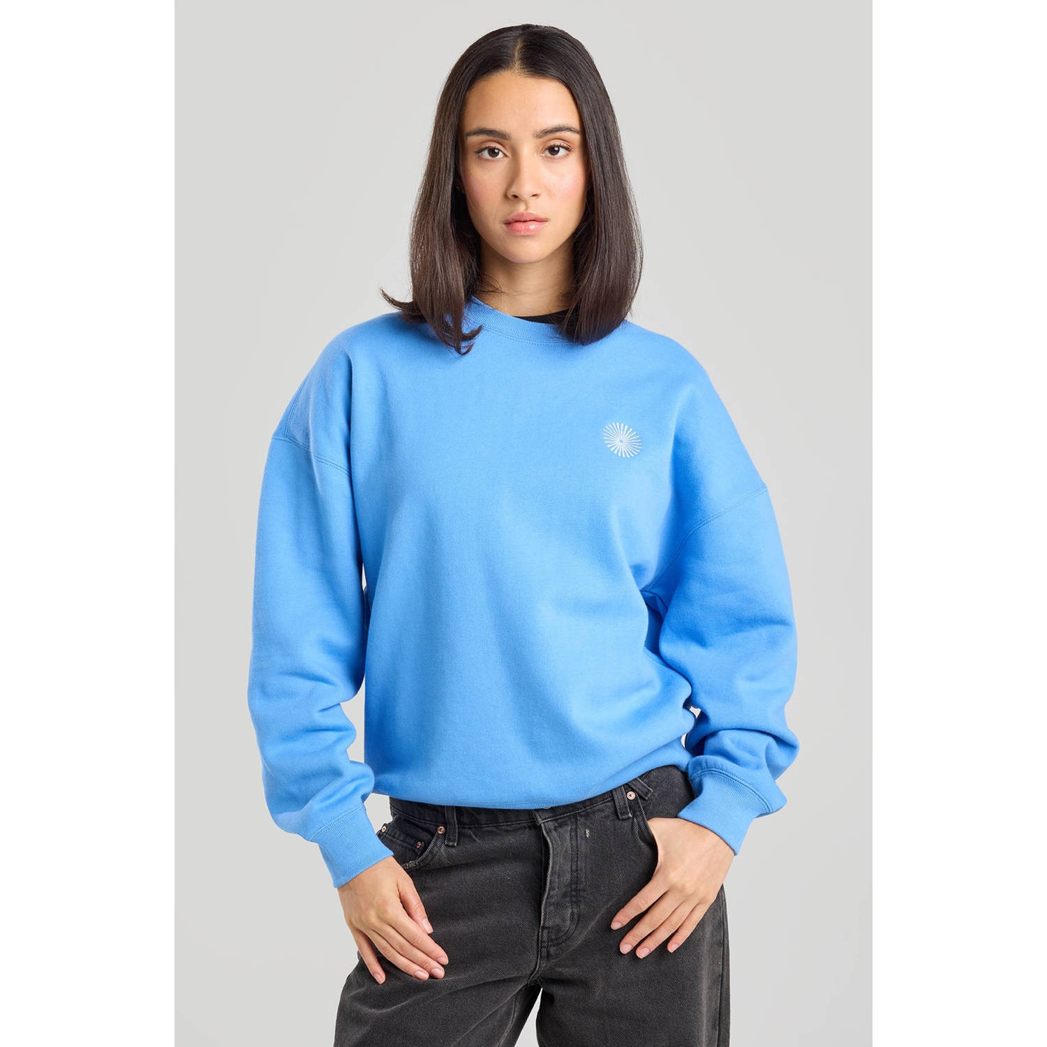 America Today sweater blauw