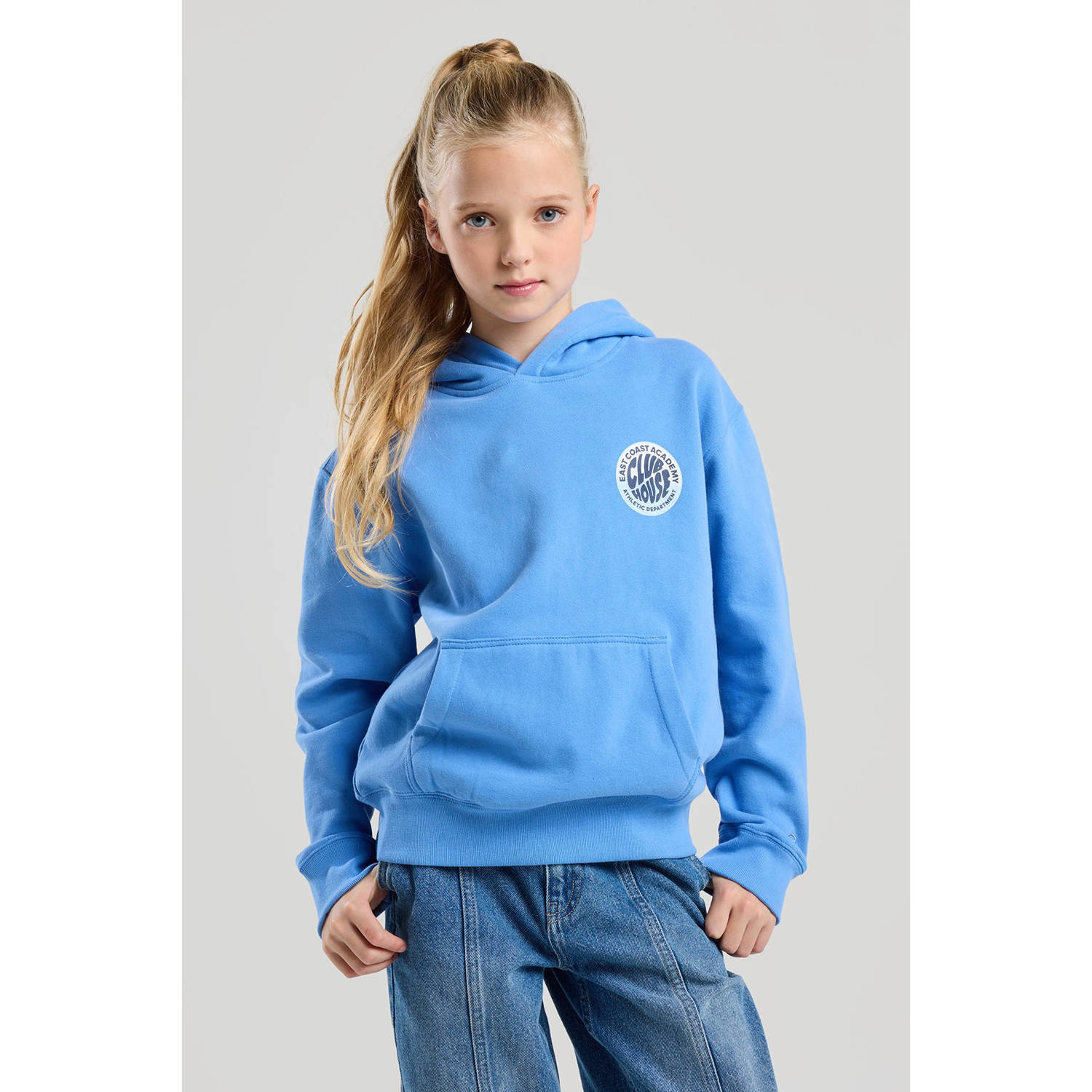 America Today hoodie blauw