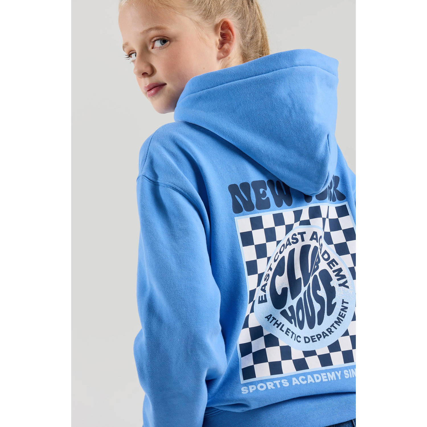 America Today hoodie blauw