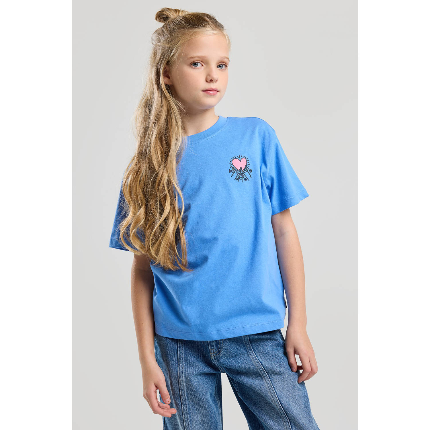 America Today t-shirt blauw