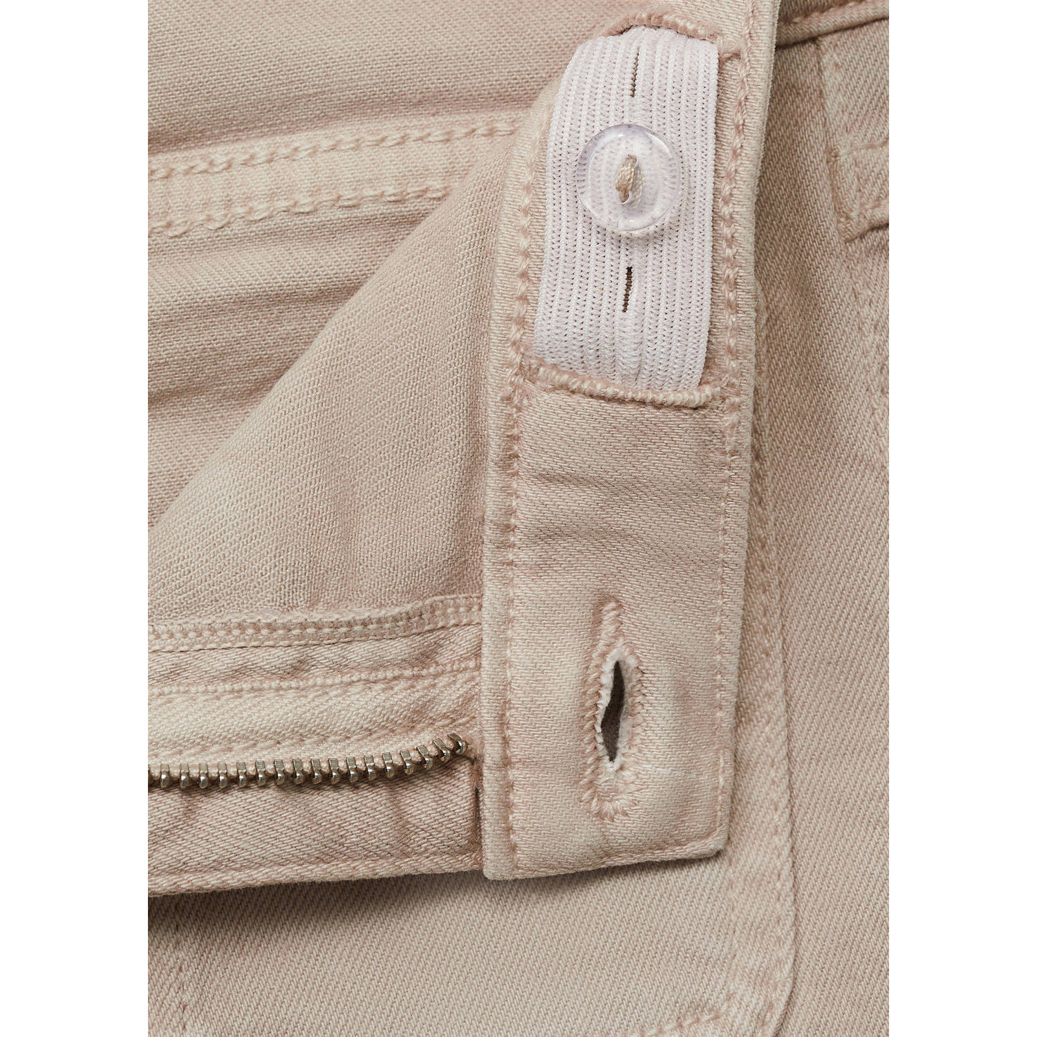 Mango Kids flared jeans lichtbruin