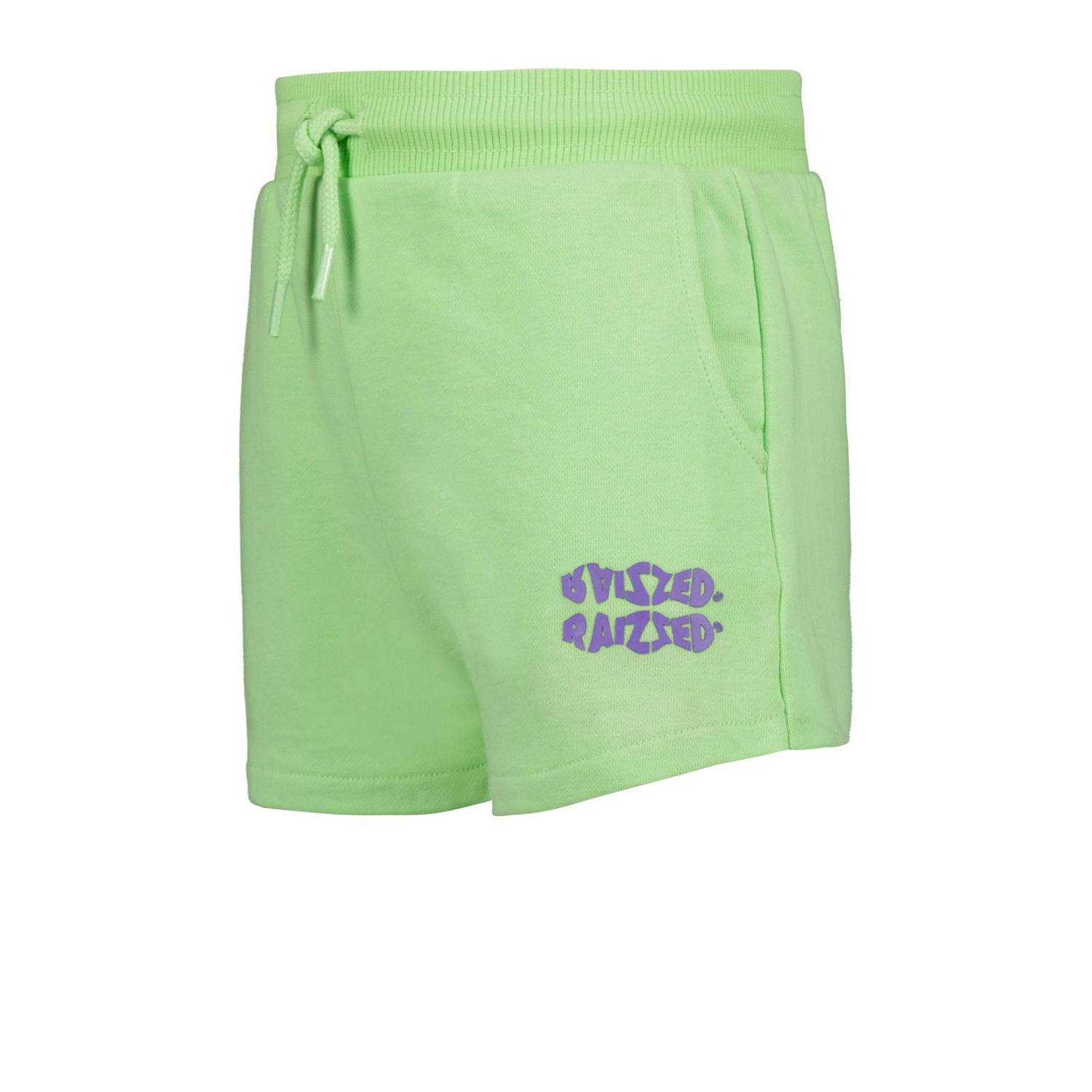 Raizzed relaxed sweatshort groen