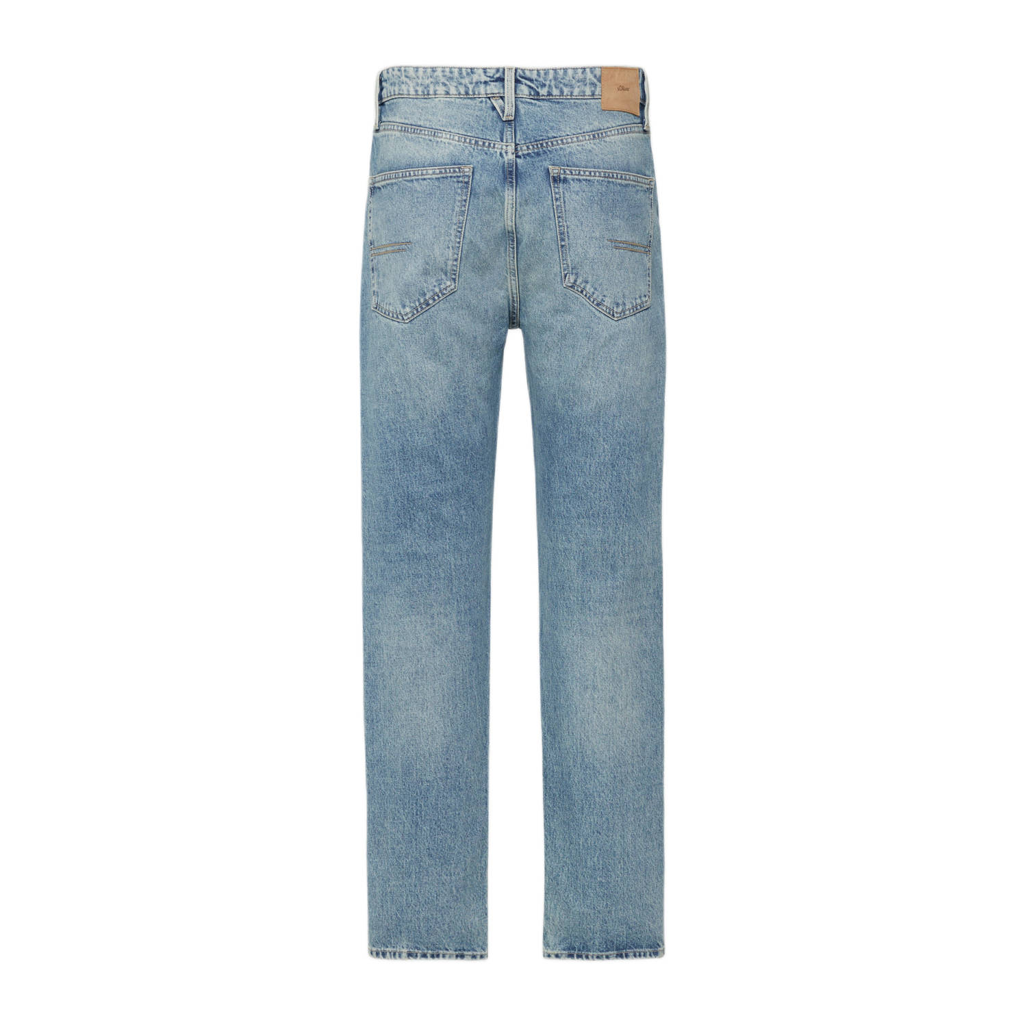 s.Oliver straight leg jeans light blue denim