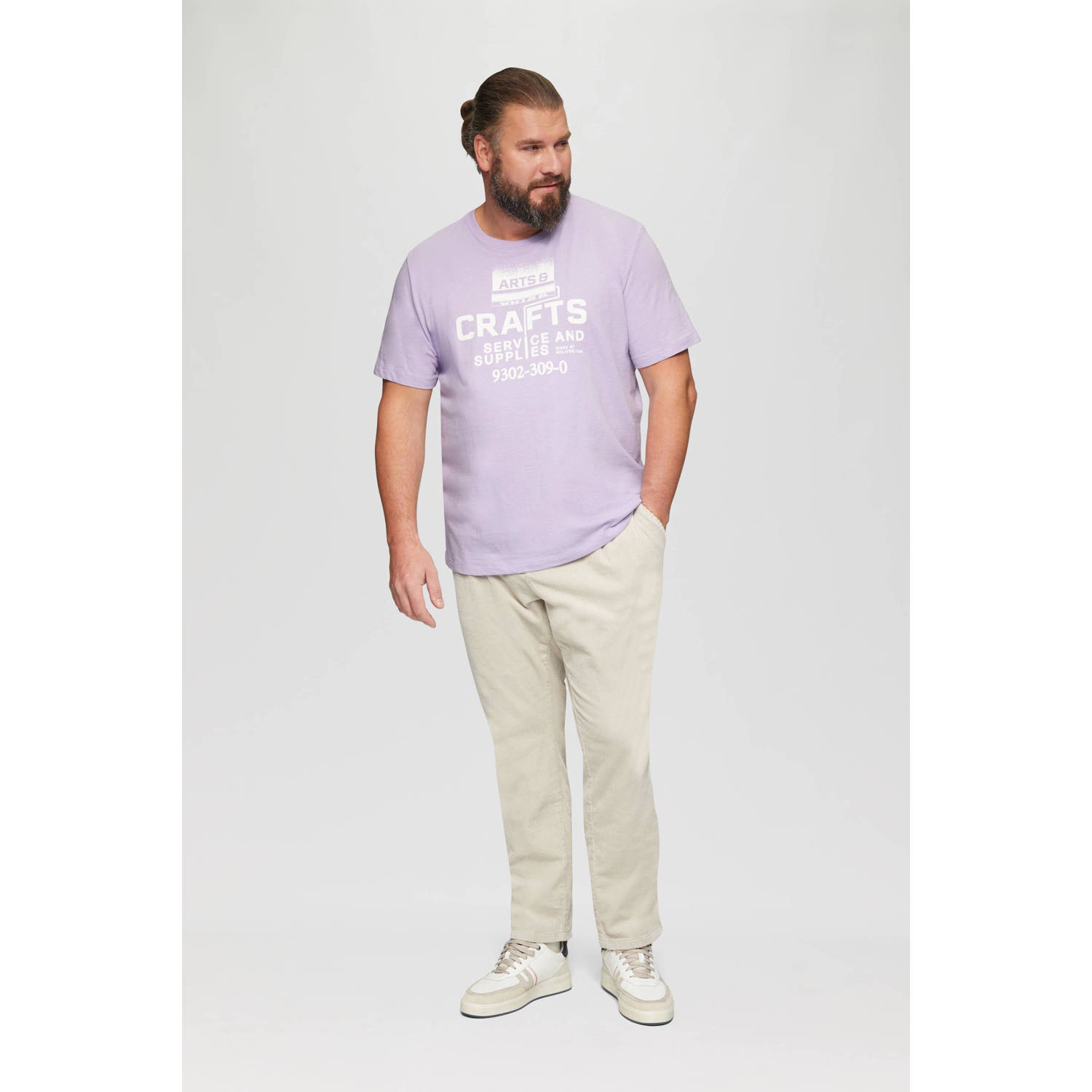 s.Oliver Big Size T-shirt lila