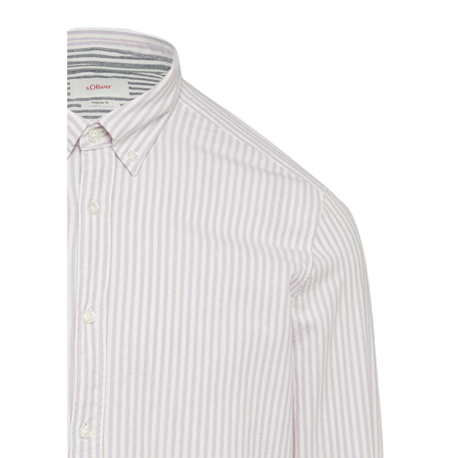 s.Oliver casual overhemd paars