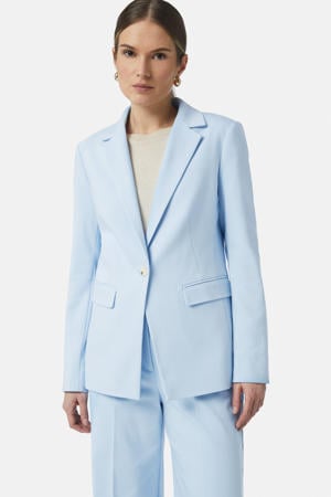 regular blazer lichtblauw