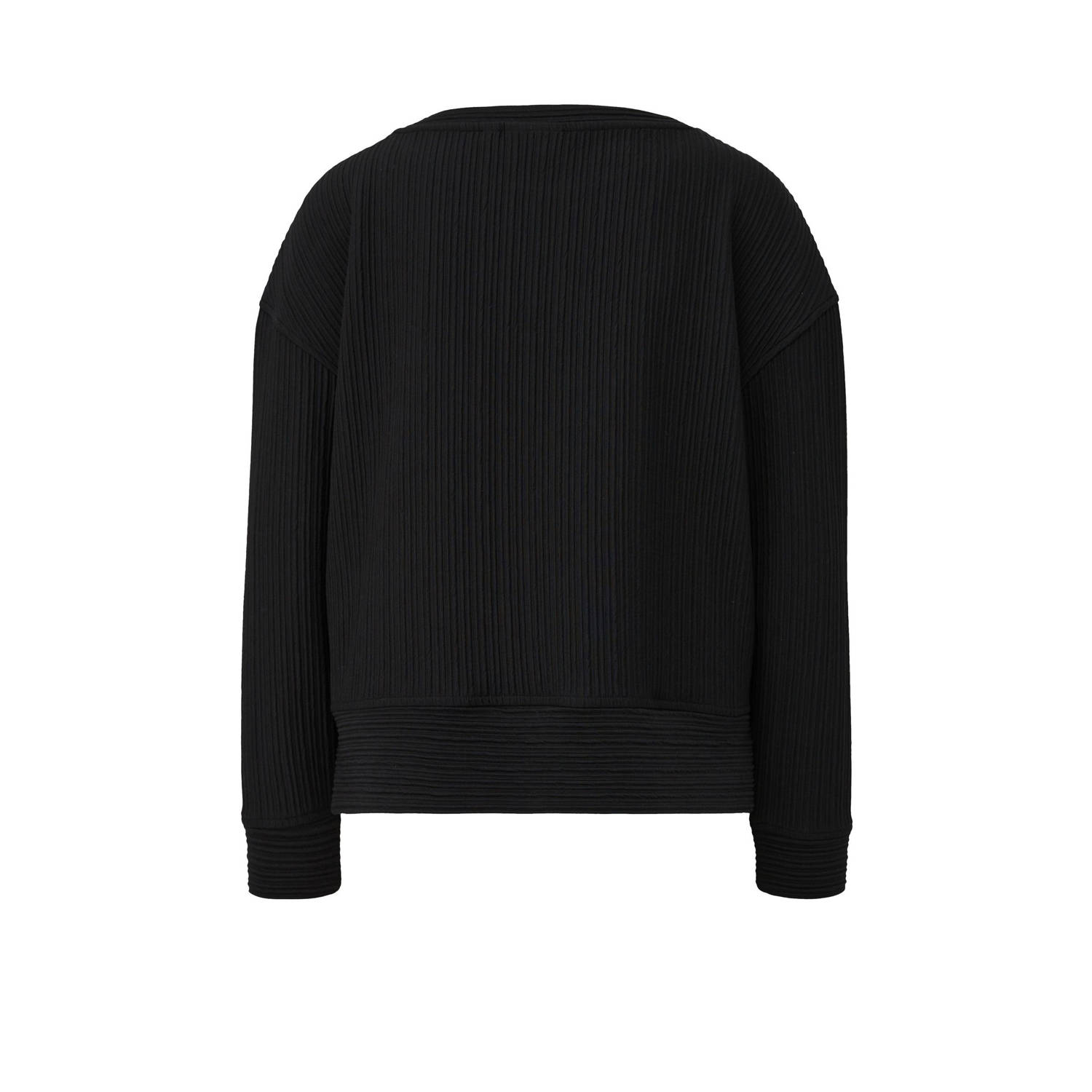 comma casual identity sweater zwart