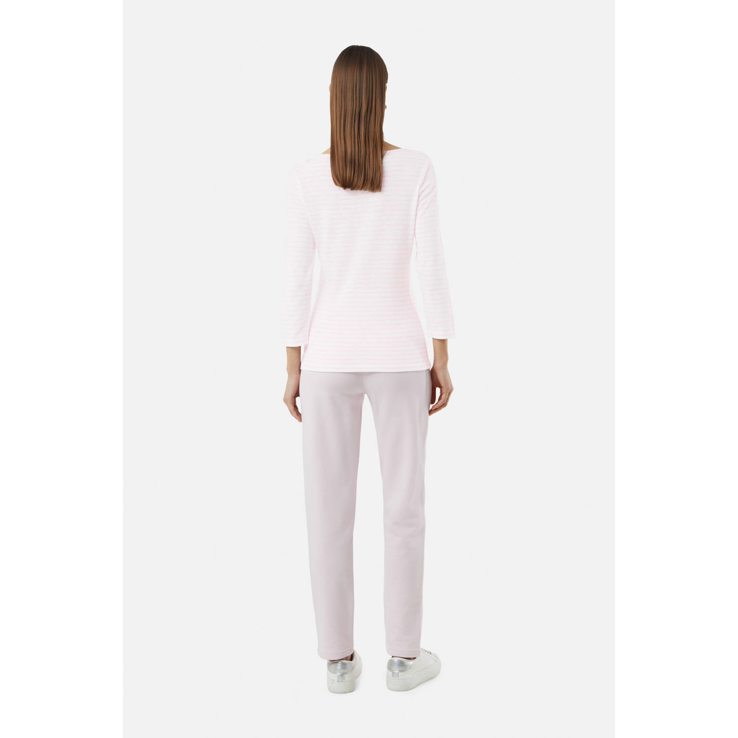 comma casual identity top lichtroze