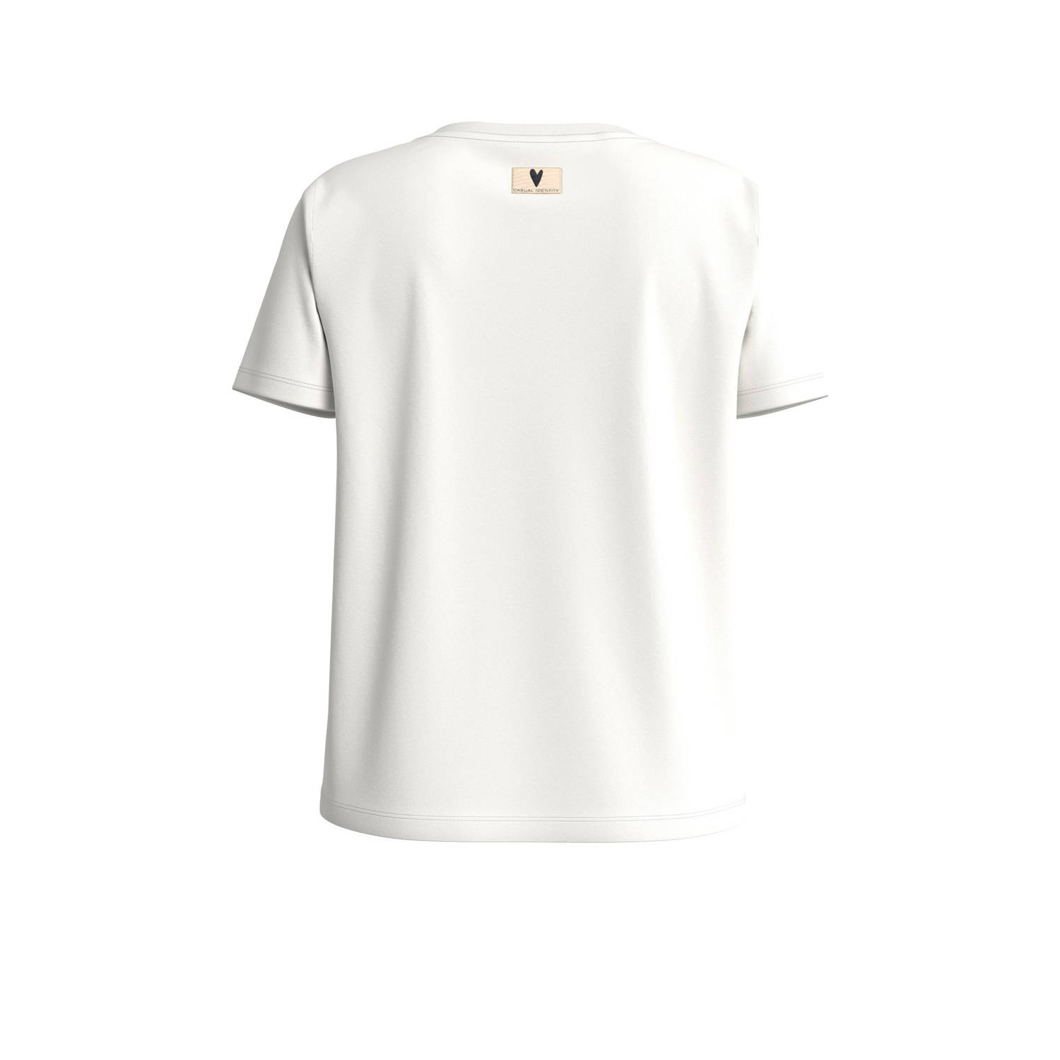 comma casual identity T-shirt wit