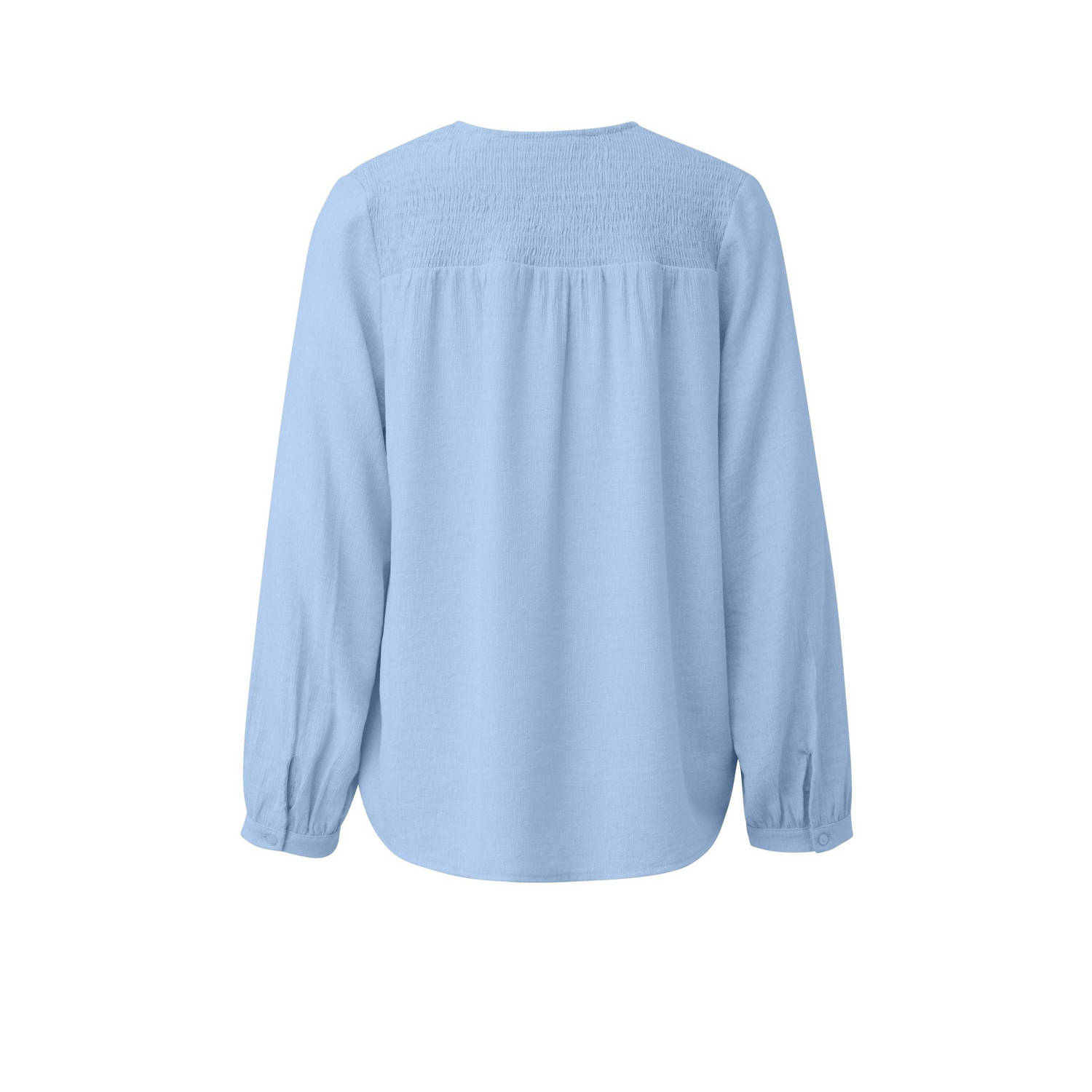 s.Oliver blouse lichtblauw