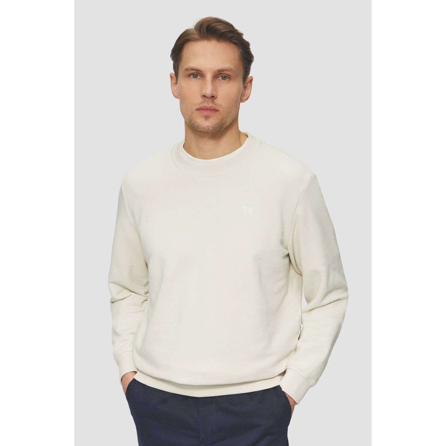 S.Oliver Sweatshirt met geborduurd logo