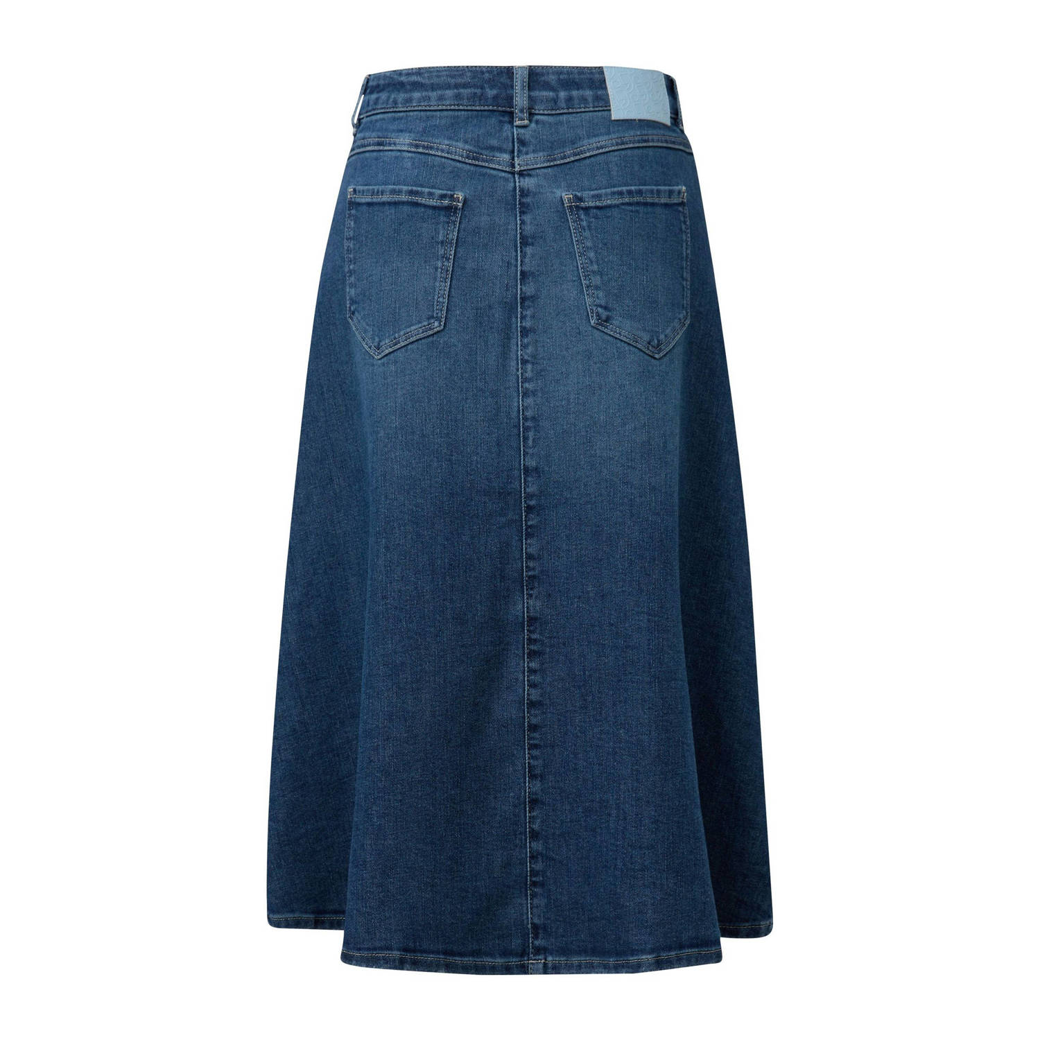 comma casual identity spijkerrok medium blue denim
