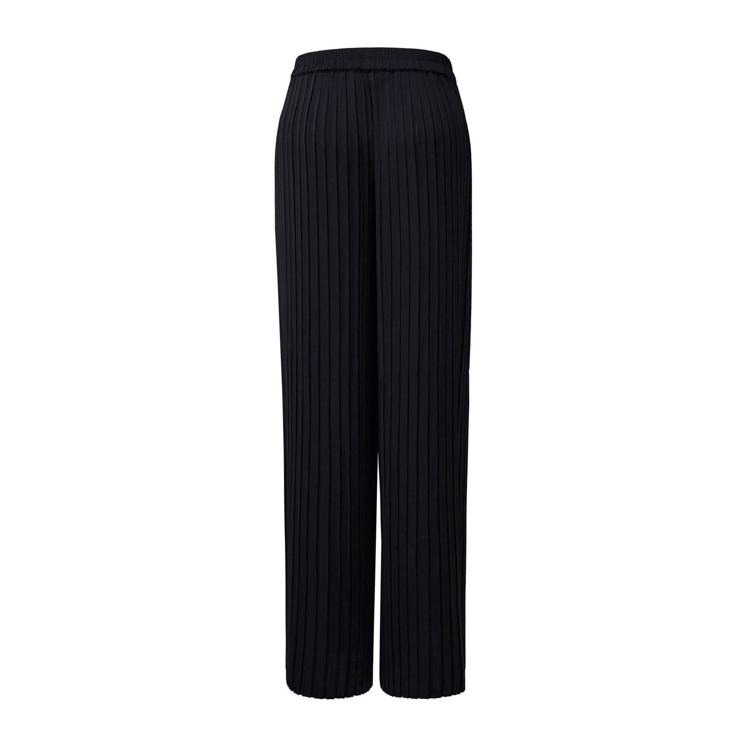 comma wide leg broek marine