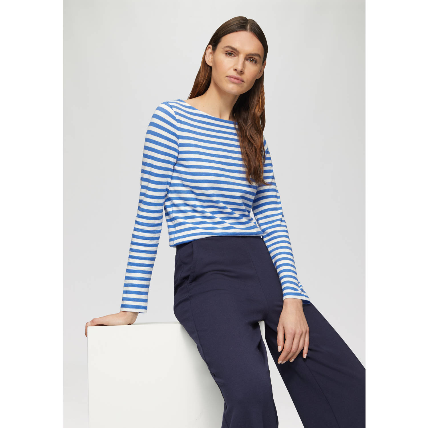 s.Oliver top blauw