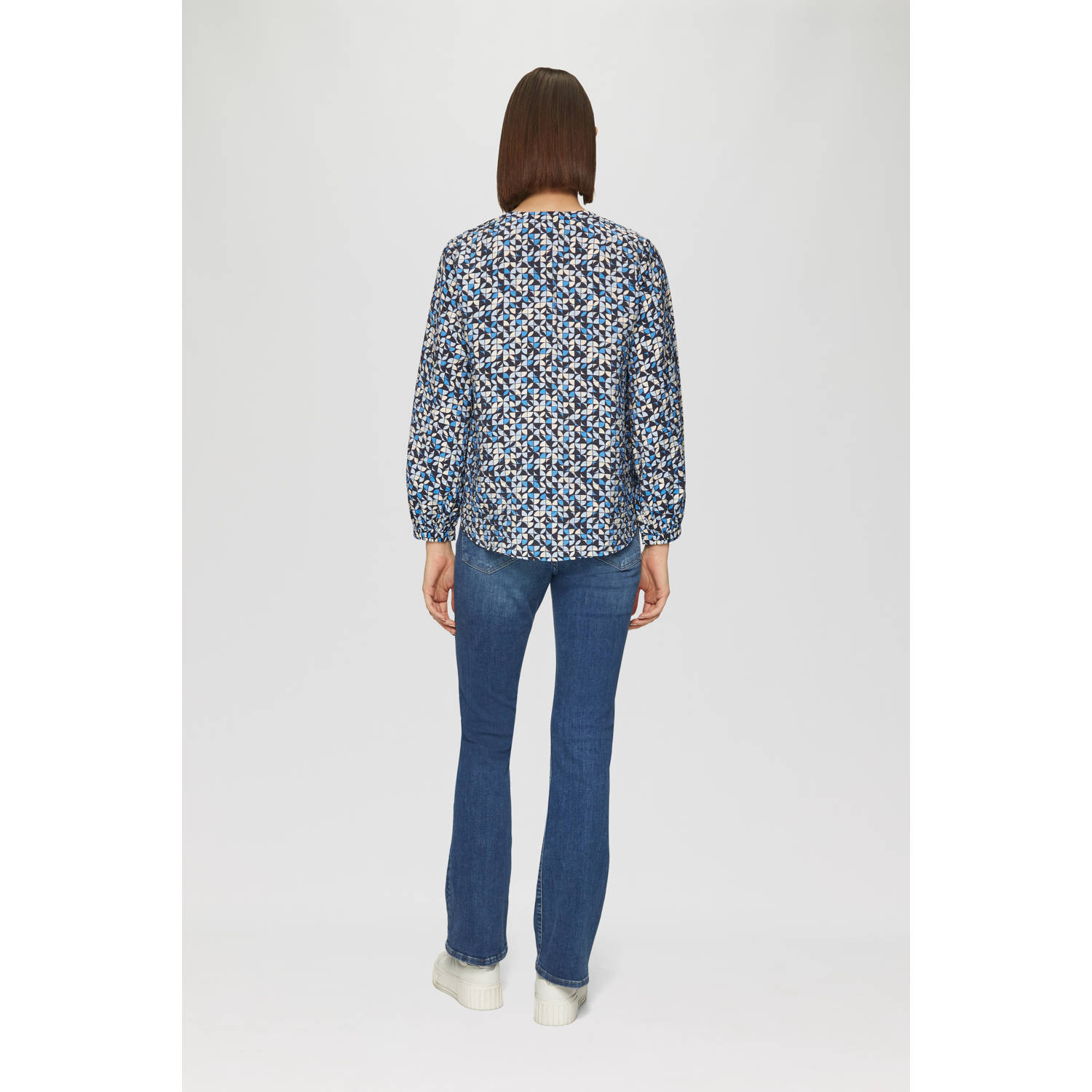 s.Oliver blousetop donkerblauw