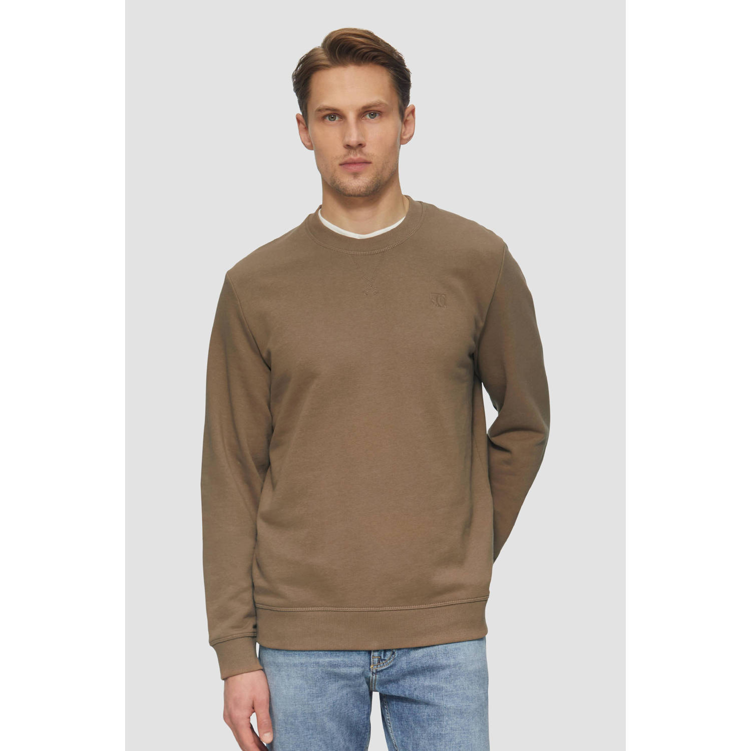 S.Oliver Sweatshirt met geborduurd logo
