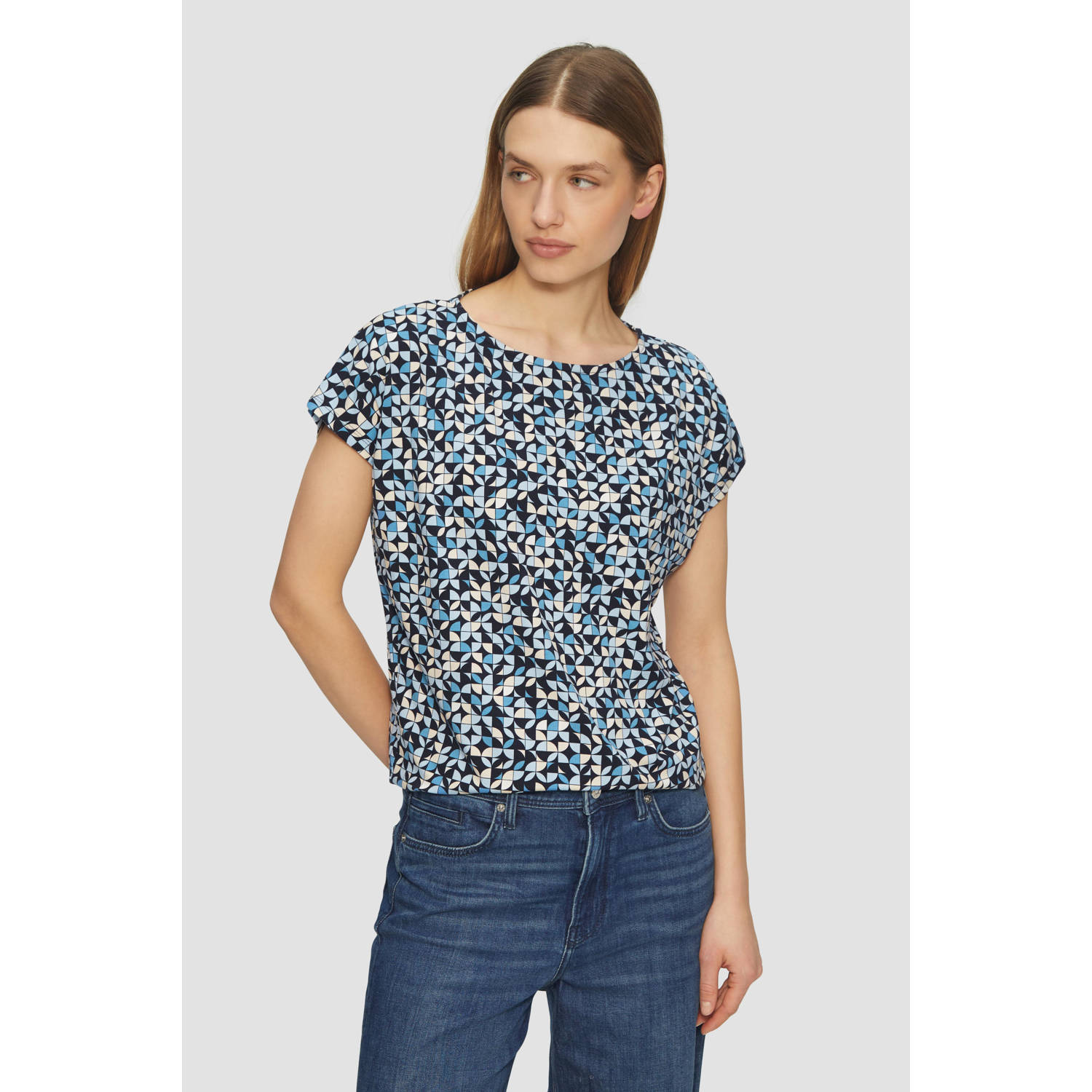 S.Oliver T-shirt donkerblauw