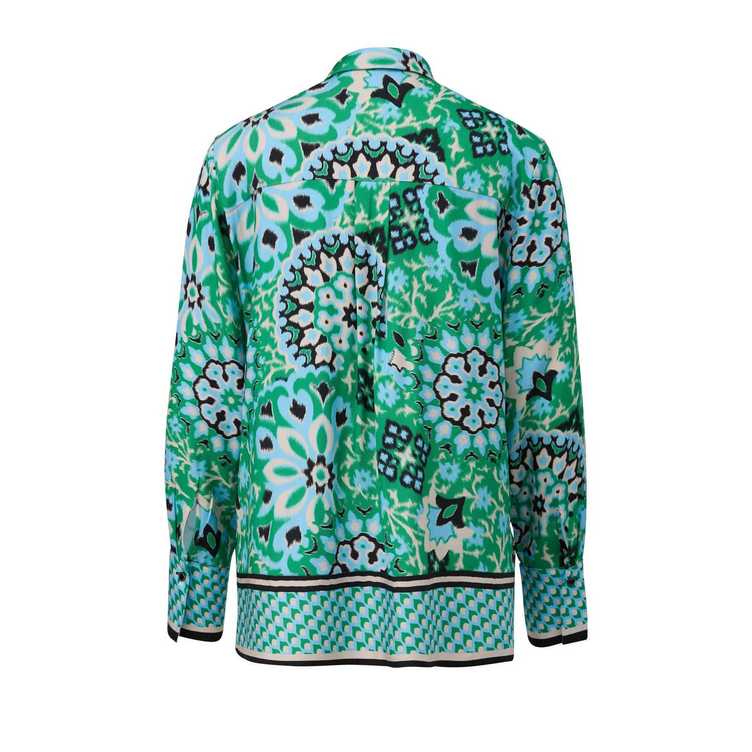 comma blouse groen