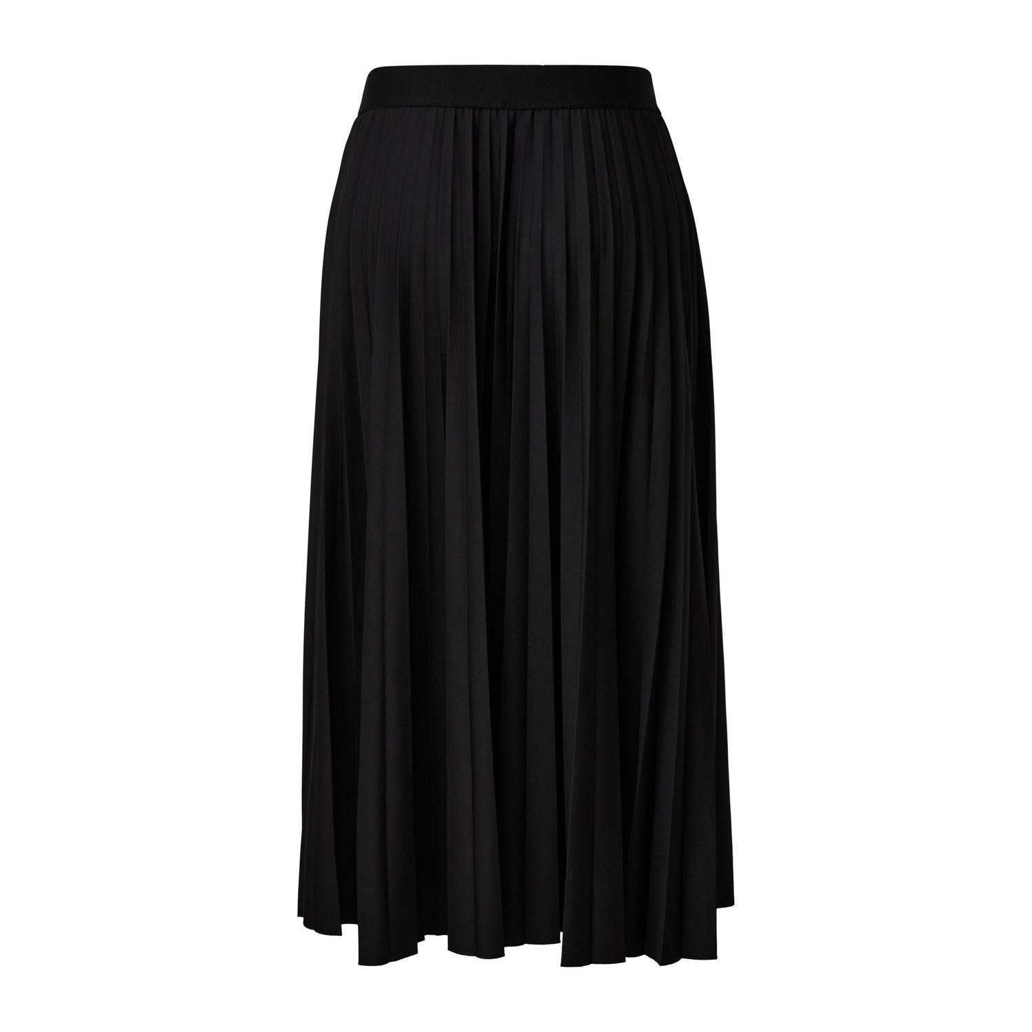 comma casual identity midi rok zwart