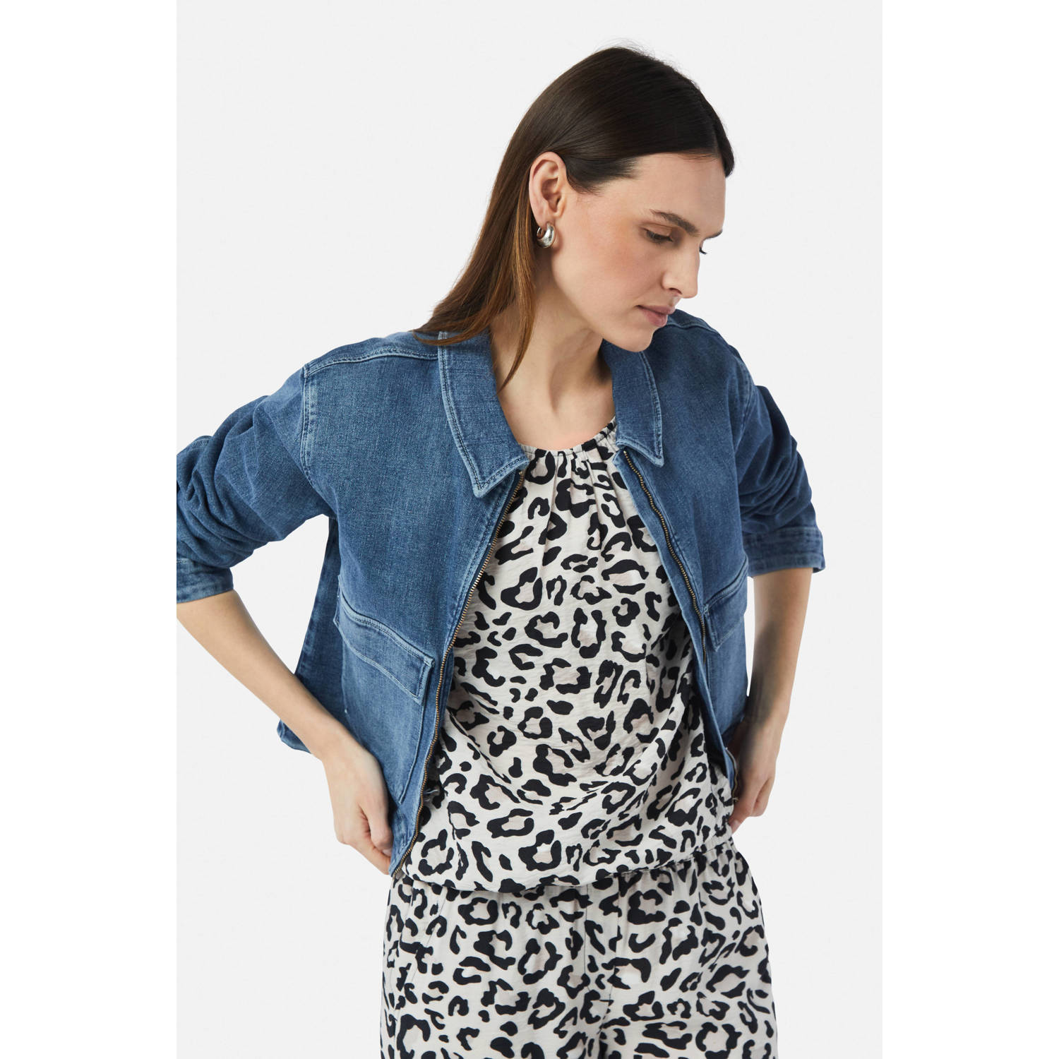 Comma casual identity top ecru
