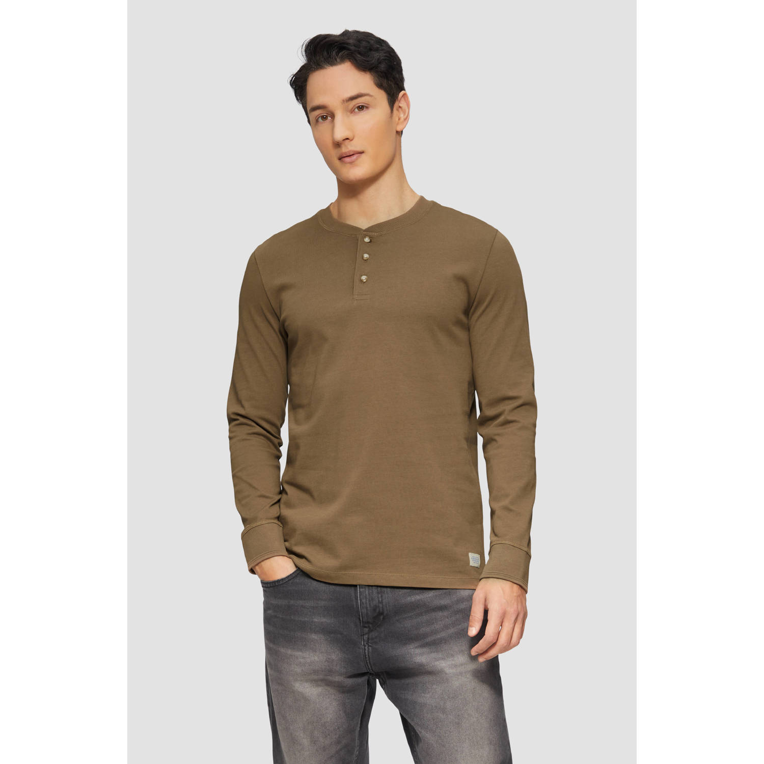 S.Oliver longsleeve lichtbruin