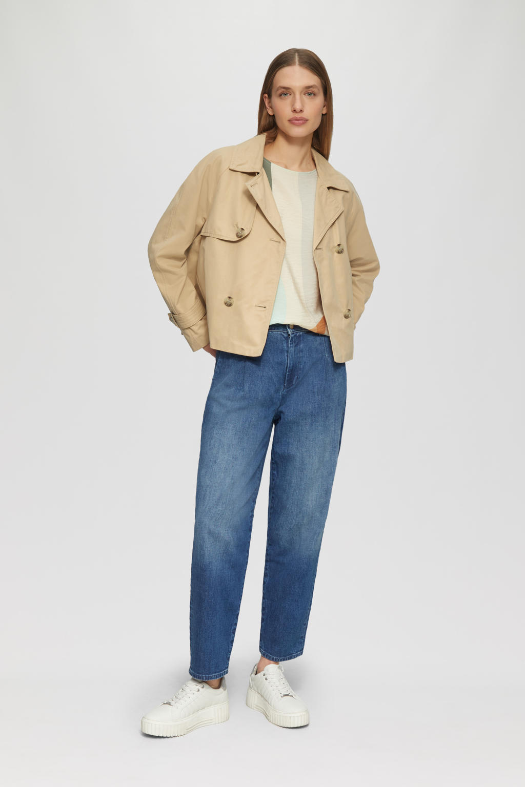 s.Oliver trenchcoat beige