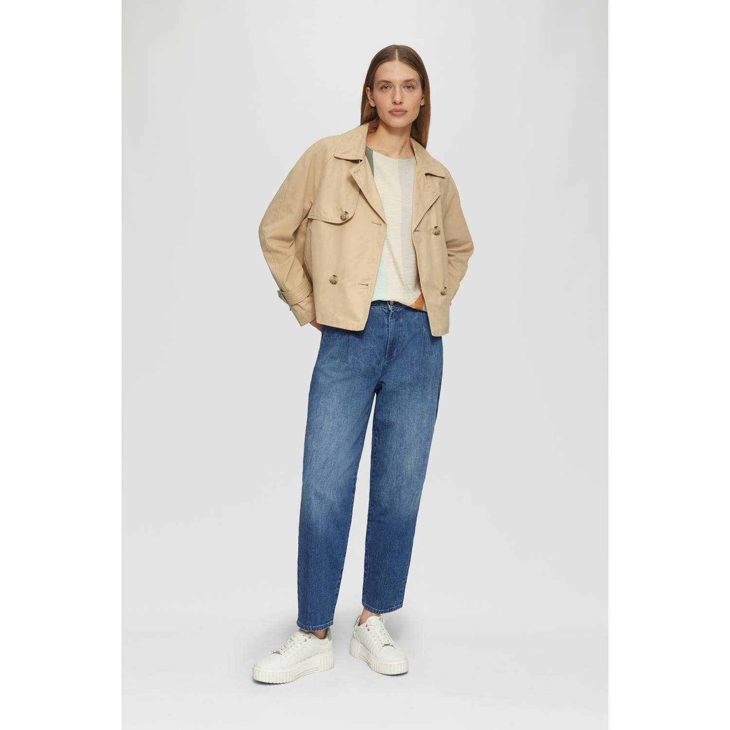 s.Oliver trenchcoat beige