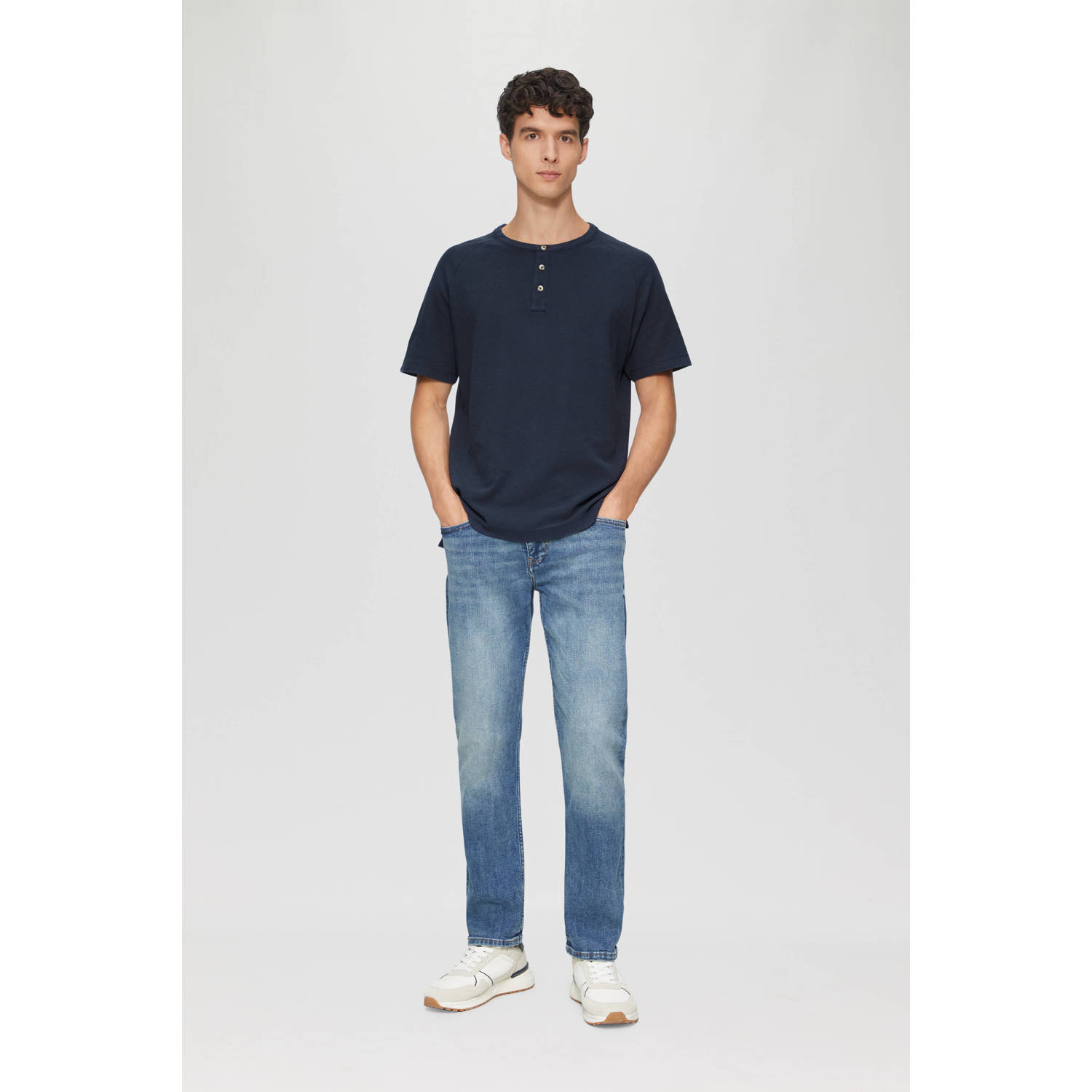s.Oliver T-shirt donkerblauw