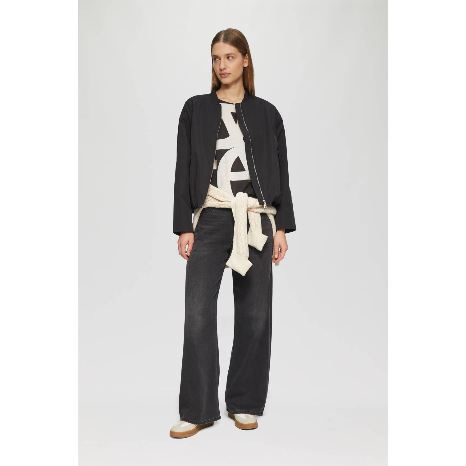 s.Oliver top zwart