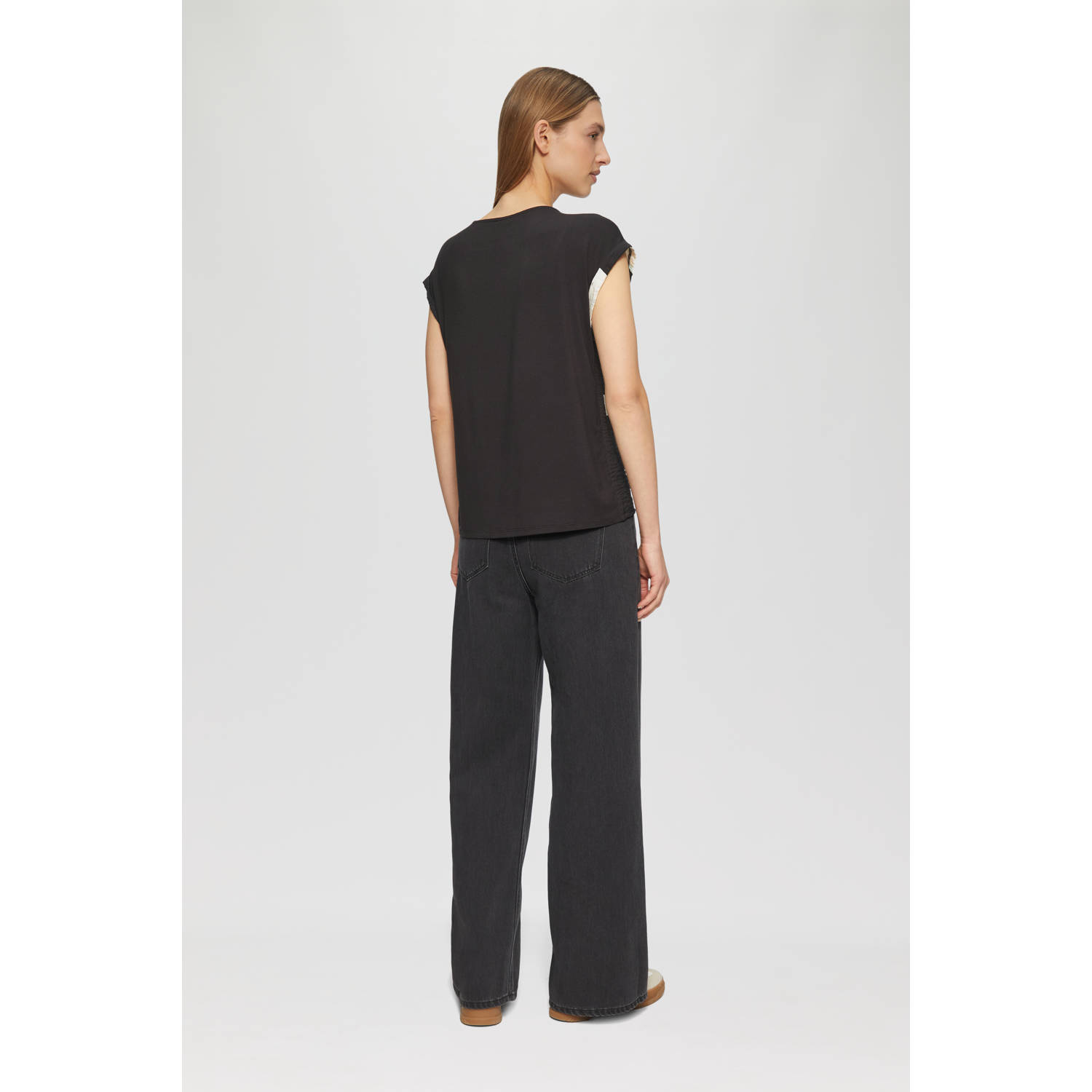 s.Oliver top zwart