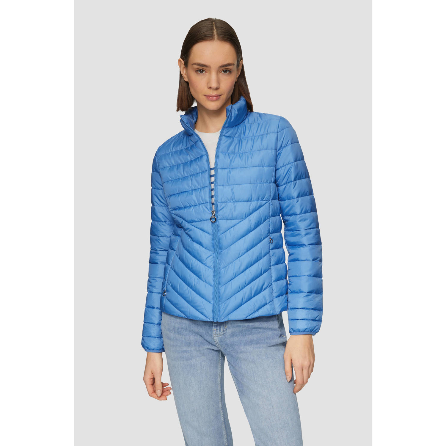 S.Oliver RED LABEL Regular fit gewatteerd jack met opstaande kraag